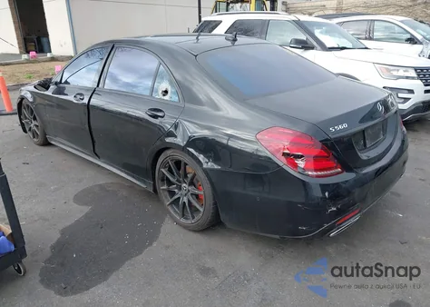 2018 Mercedes-Benz S 560 z USA, uszkodzony, nr VIN WDDUG8DB1JA400383